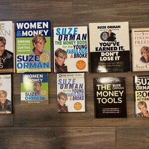 Suze Orman Financial Book Bundle Financial Education Money Literacy